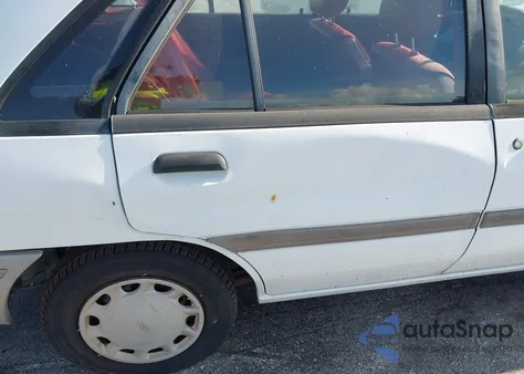 1991 Ford Escort Lx из США, поврежденный, VIN 1FAPP14J6MW383227